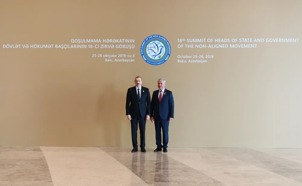 Bakıda Qoşulmama Hərəkatının XVIII Zirvə Görüşü - İŞƏ BAŞLAYIB - FOTOLAR - YENİLƏNİB