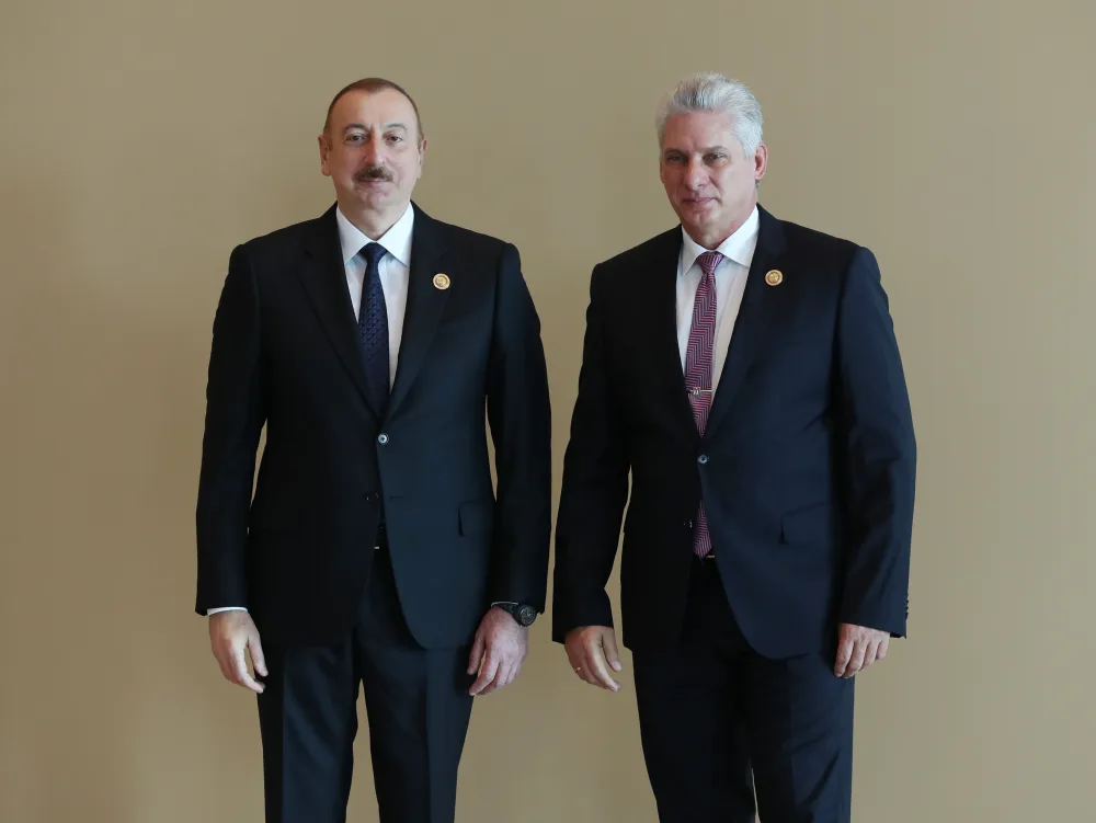Bakıda Qoşulmama Hərəkatının XVIII Zirvə Görüşü - İŞƏ BAŞLAYIB - FOTOLAR - YENİLƏNİB