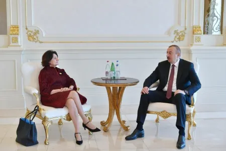 İlham Əliyev BMT Baş katibinin müavinini - QƏBUL ETDİ