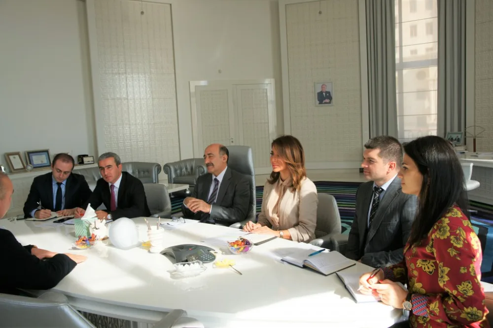 Mədəniyyət naziri “Crafting Futures” proqramının nümayəndələri ilə - GÖRÜŞDÜ - FOTO