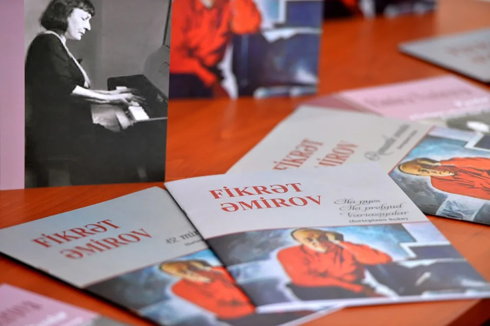 “Milli musiqi xəzinəmizdən” layihəsinin - ilk nəşrlərin təqdimatı keçirildi - FOTO