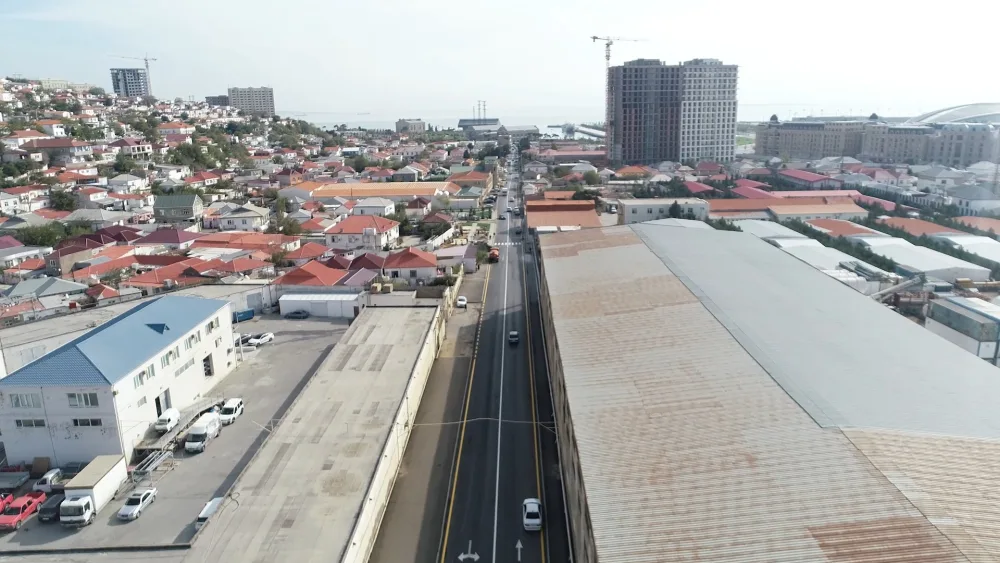 Bakının bu küçəsi - YENİDƏN QURULDU - FOTOLAR