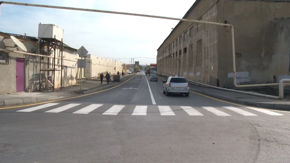 Bakının bu küçəsi - YENİDƏN QURULDU - FOTOLAR