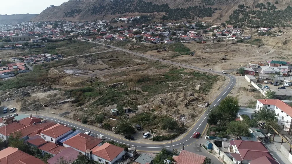 Bakının bu küçəsi - YENİDƏN QURULDU - FOTOLAR