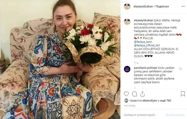 Əməkdar artistdən azadlığa çıxan Fədayəyə reaksiya - OLAY OLDU - FOTO