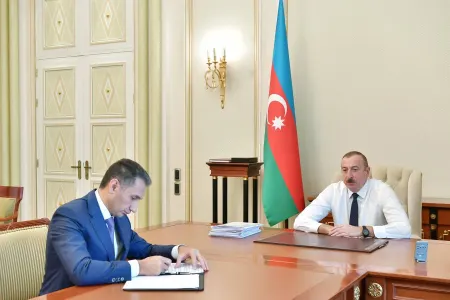 Prezident “Azərkosmos” ASC-nin sədrini qəbul etdi - FOTO - YENİLƏNDİ