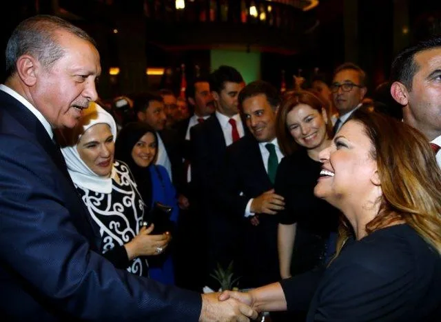 Tanınmışlar Ərdoğanla - BİR ARADA- FOTOLAR