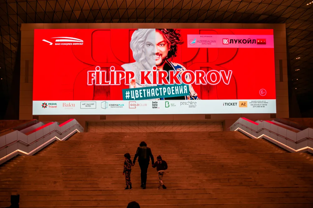 Filipp Kirkorov Azərbaycan dilində - DANIŞDI - VİDEO - FOTOLAR