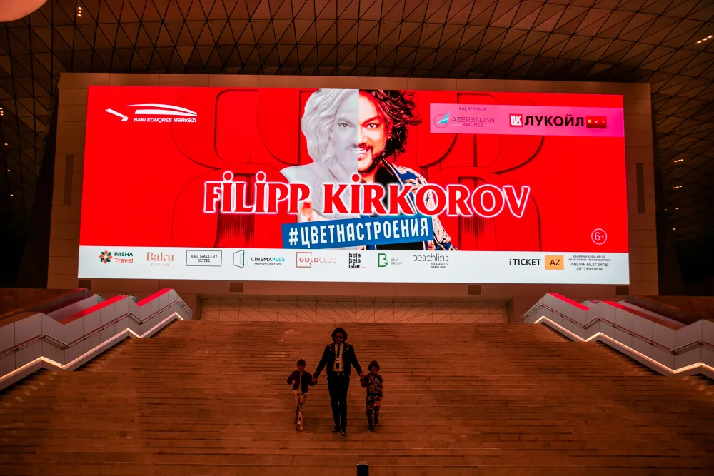 Filipp Kirkorov Azərbaycan dilində - DANIŞDI - VİDEO - FOTOLAR