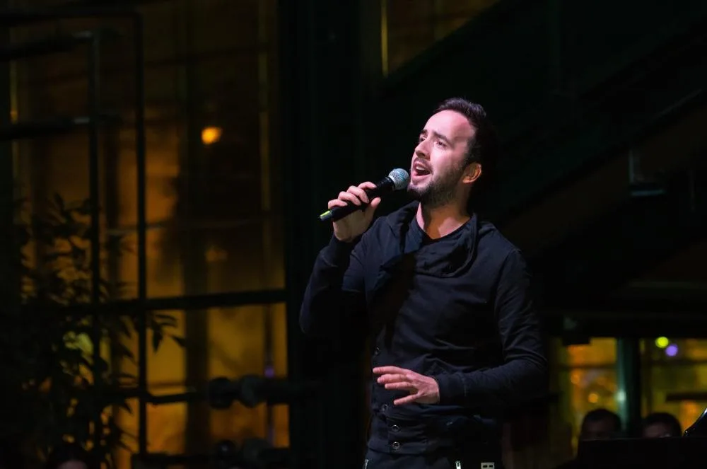 Moskvada İmadəddin Nəsiminin heykəlinin açılış mərasimi keçirilib - FOTOLAR