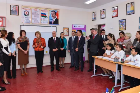 Masazırda ingilis dilli Resurs və Təlim Mərkəzinin açılış mərasimi - keçirildi