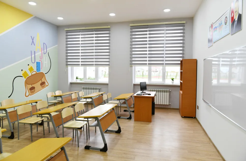 Mehriban Əliyeva Pirşağıdakı 10 saylı internat məktəbində - FOTOLAR