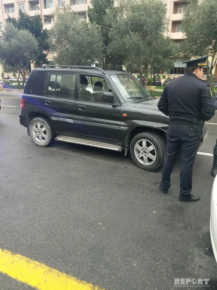 Bakıda sürücü sükan arxasında ölüb - FOTO