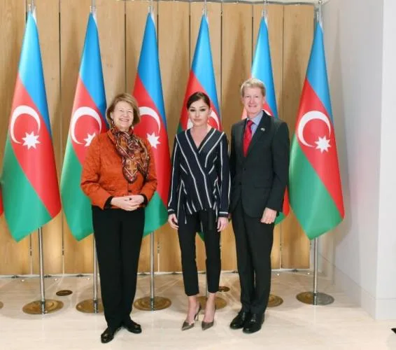 Birinci vitse-prezident Baronessa Emma Nikolson ilə görüşüb