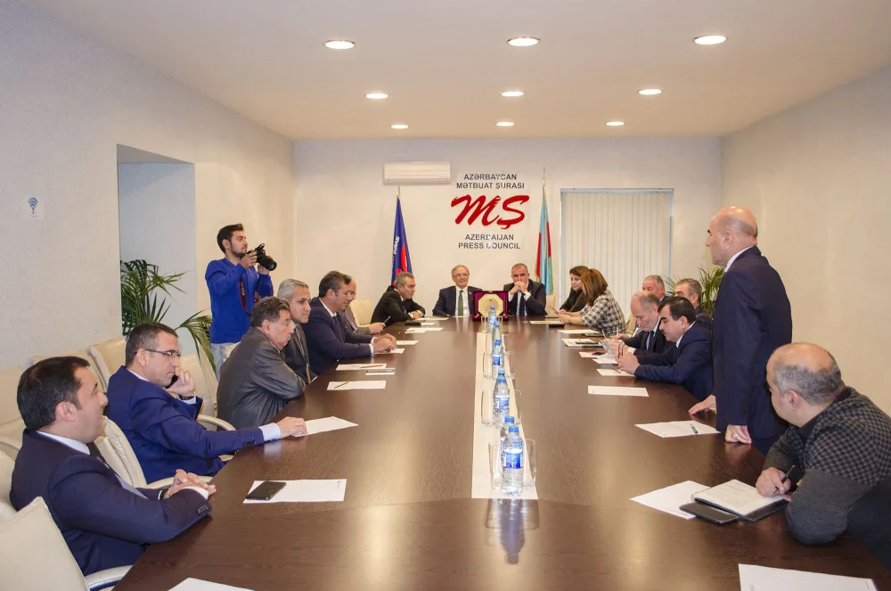 Mətbuat Şurasında «Yeni Müsavat» qəzetinin 30 illik yubileyi - FOTOLAR