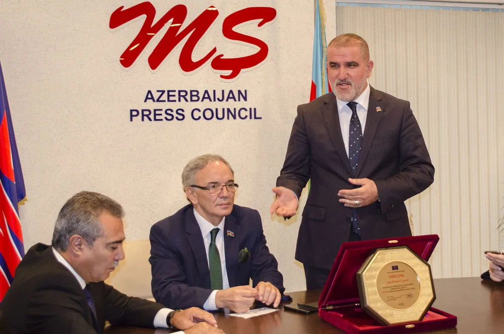 Mətbuat Şurasında «Yeni Müsavat» qəzetinin 30 illik yubileyi - FOTOLAR