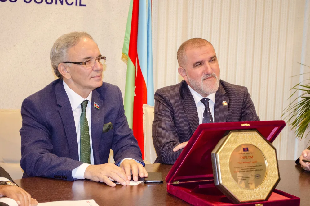 Mətbuat Şurasında «Yeni Müsavat» qəzetinin 30 illik yubileyi - FOTOLAR