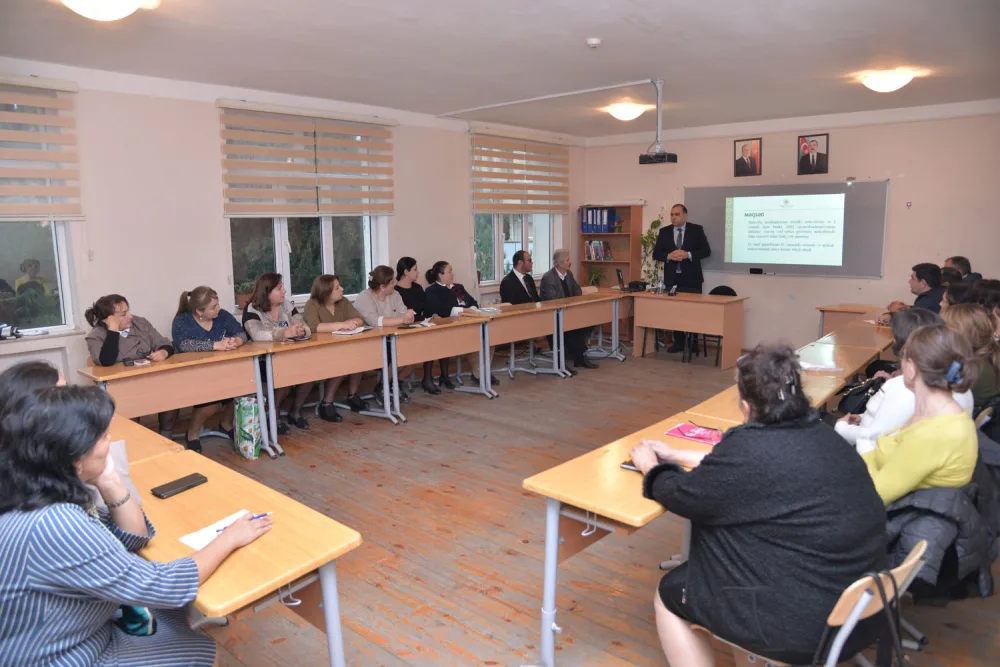 "Məktəb seminarları”na start verilib - FOTOLAR