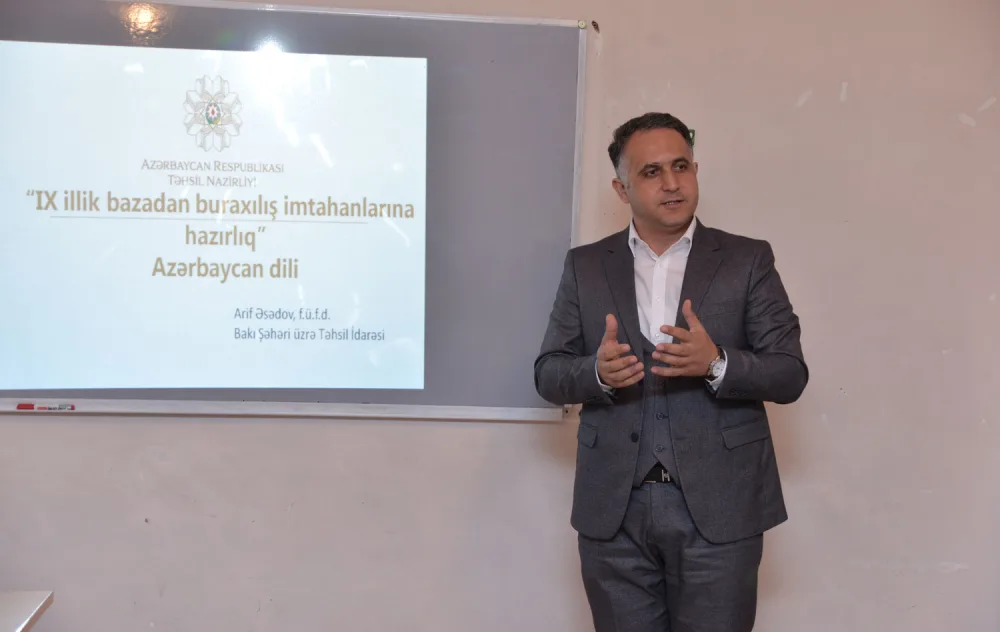 "Məktəb seminarları”na start verilib - FOTOLAR