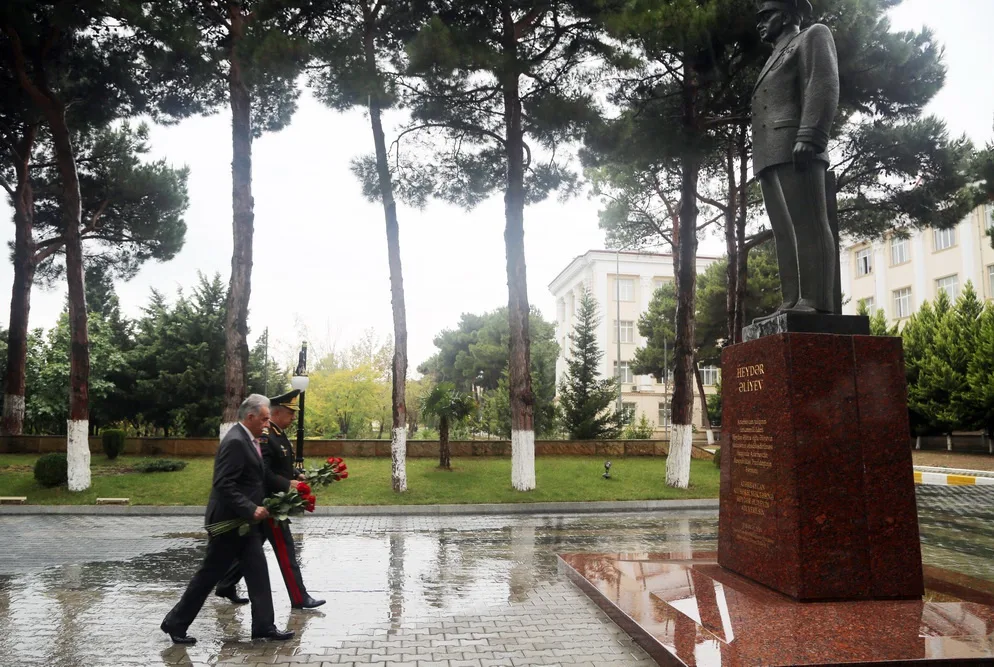 Əfqanıstan səfiri Azərbaycan Ali Hərbi Məktəbində - FOTOLAR