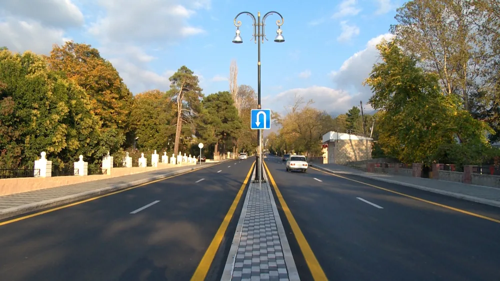 Qax-İlisu yolu - YENİDƏN QURULDU - FOTO