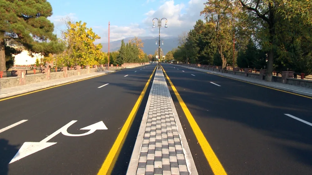 Qax-İlisu yolu - YENİDƏN QURULDU - FOTO