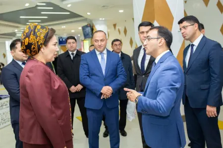 Türkmənistan Məclisinin sədri “ASAN xidmət”də - FOTOLAR