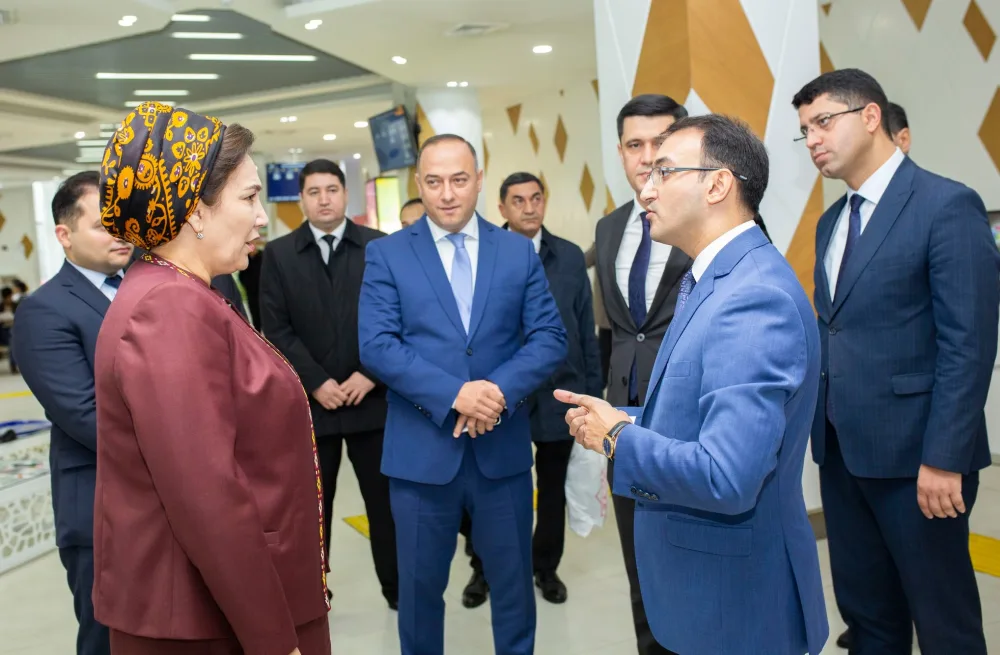 Türkmənistan Məclisinin sədri “ASAN xidmət”də - FOTOLAR