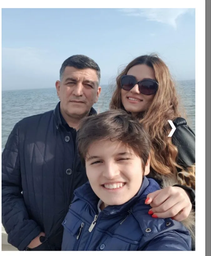 Xalq artistinin polkovnik əri və övladları - -FOTOLAR