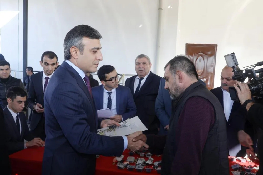Əlillərə və şəhid ailələrinə daha 40 mənzil - VERİLDİ - FOTOLAR