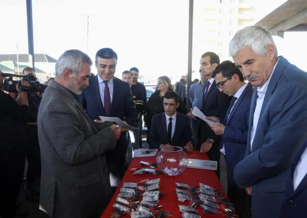 Əlillərə və şəhid ailələrinə daha 40 mənzil - VERİLDİ - FOTOLAR