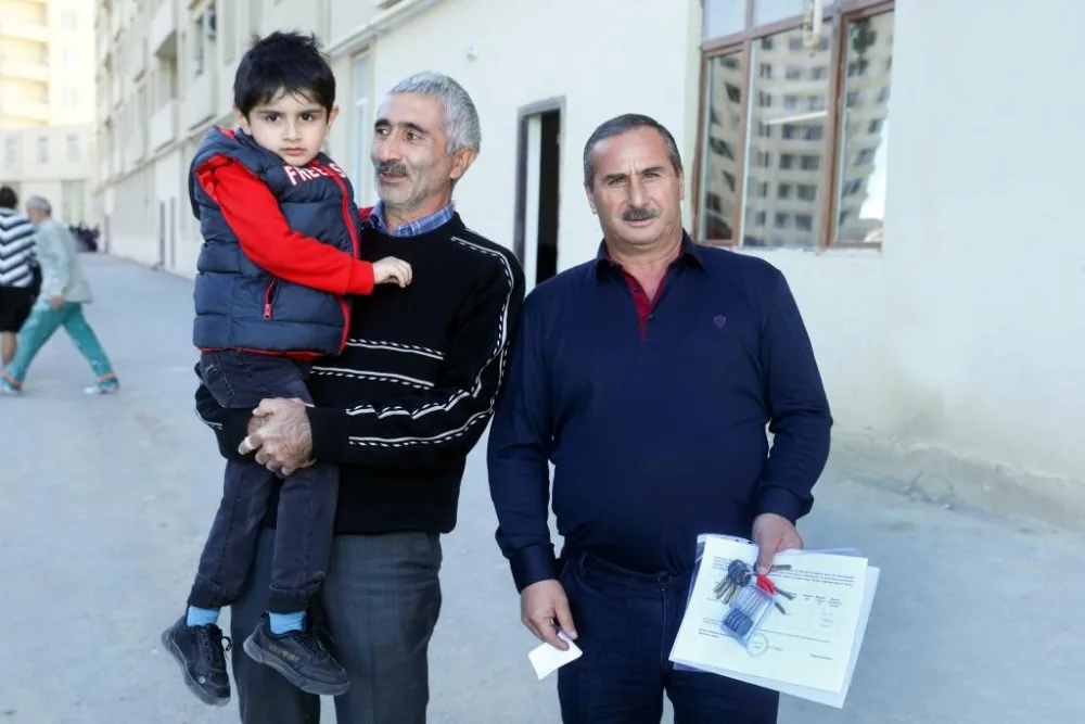 Əlillərə və şəhid ailələrinə daha 40 mənzil - VERİLDİ - FOTOLAR