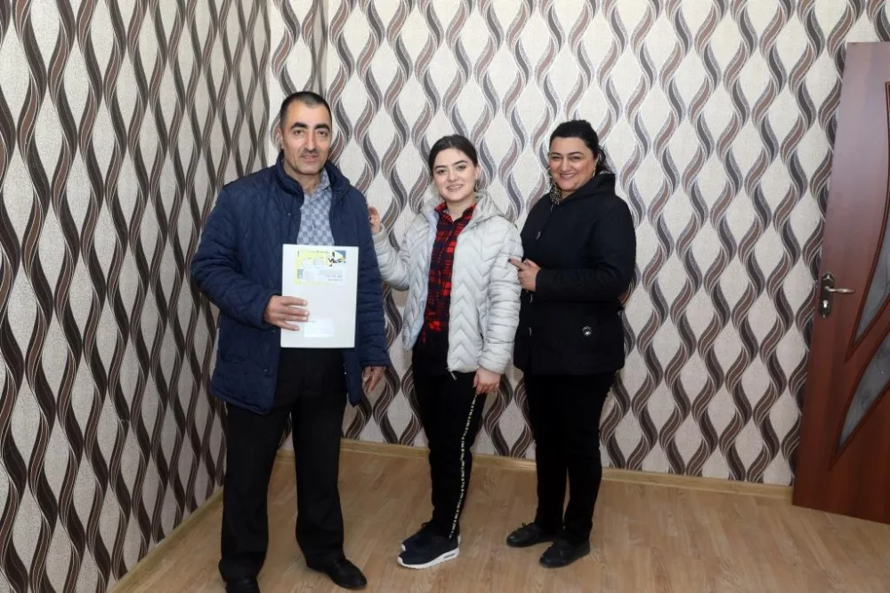 Əlillərə və şəhid ailələrinə daha 40 mənzil - VERİLDİ - FOTOLAR