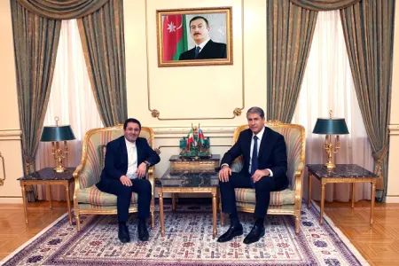 Vilayət Eyvazov iranlı səfiri - QƏBUL ETDİ