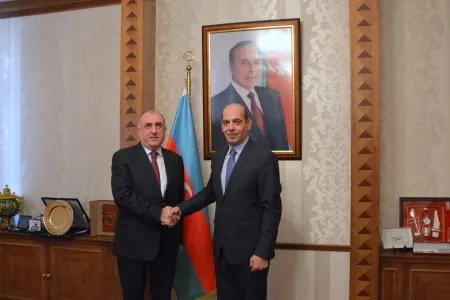 Elmar Məmmədyarov iordaniyalı səfiri - QƏBUL ETDİ