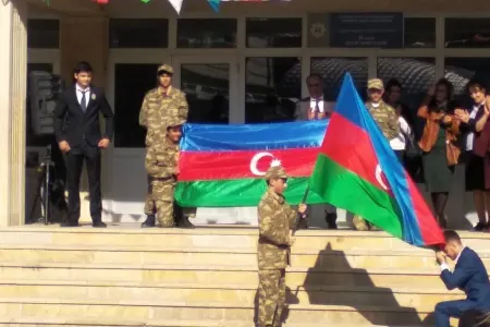“Milyon ürək, bir bayraq” - Dövlət Bayrağı günü qeyd edildi - FOTO