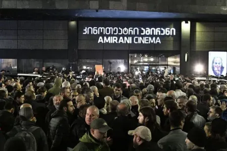 Tbilisidə baş tutan aksiyada 11 nəfər saxlanıldı