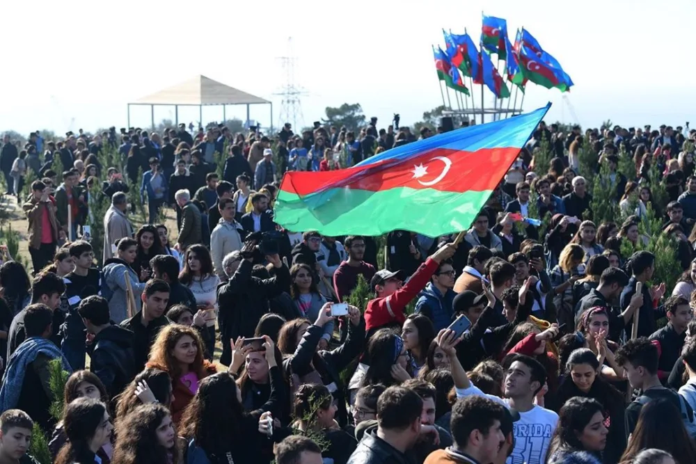 İlham Əliyev və Mehriban Əliyeva - “Gənclik” parkında - FOTOLAR
