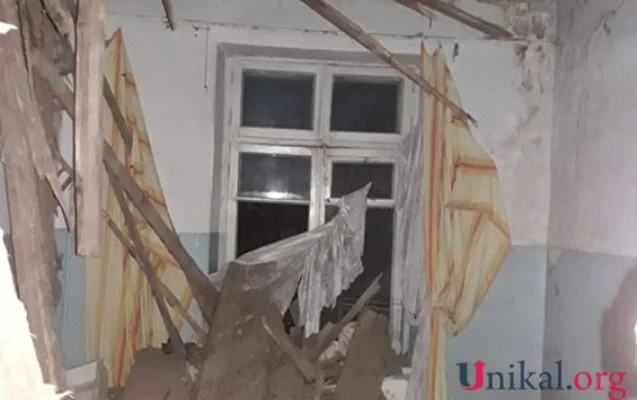 Bakıda 4 mərtəbəli bina uçub - -FOTOLAR