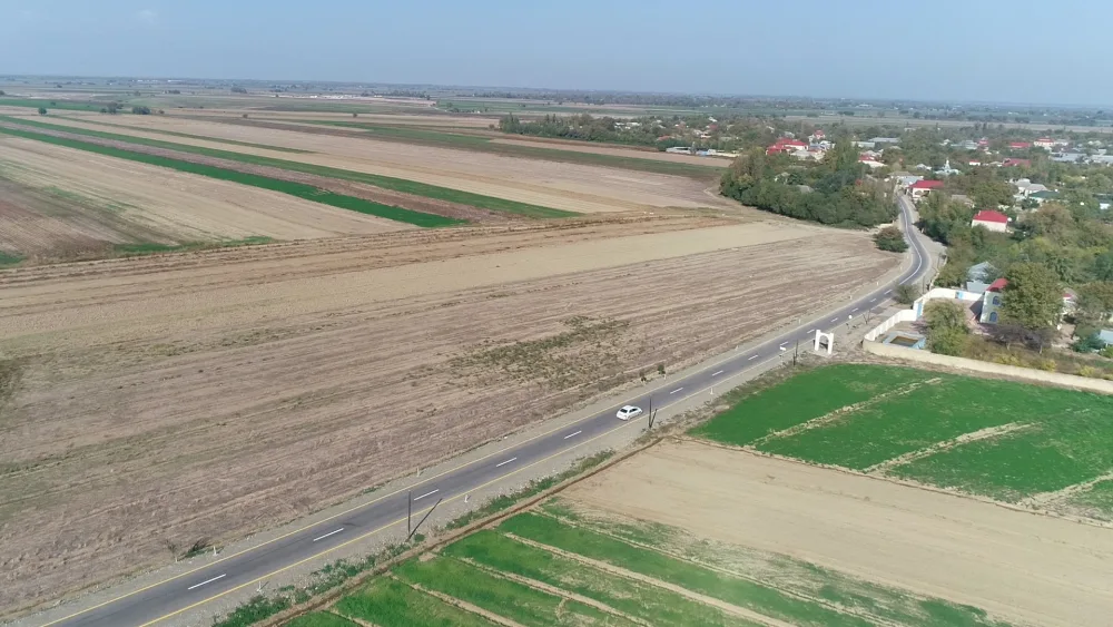 Ağcabədidə 18 kilometrlik yol - YENİDƏN QURULDU - FOTO