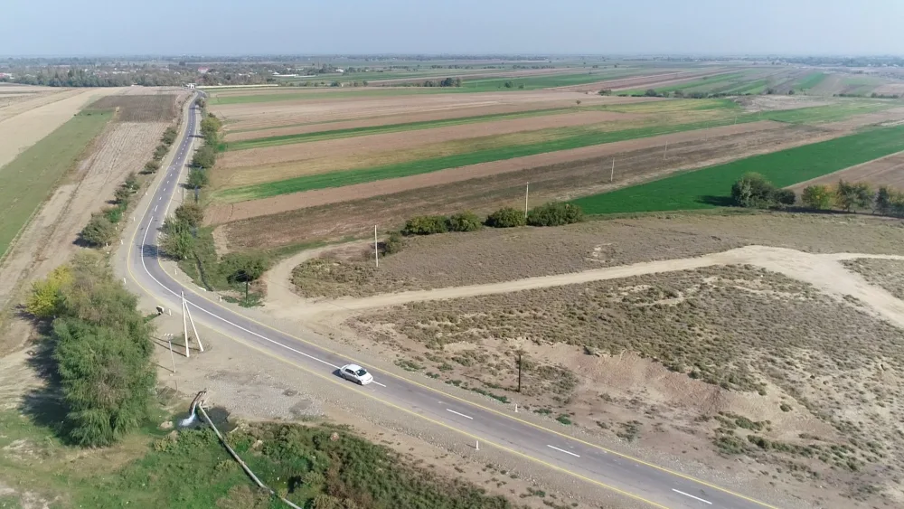 Ağcabədidə 18 kilometrlik yol - YENİDƏN QURULDU - FOTO