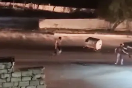 Neftçilərdə yolu kəsib qızı vuran şəxslər - TUTULDU - VİDEO