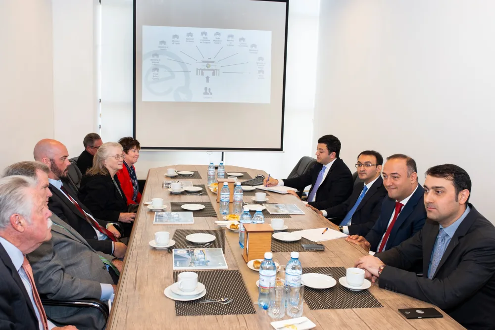 ABŞ nümayəndə heyəti “ASAN xidmət”də - FOTOLAR
