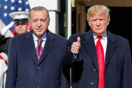 Ərdoğanla Tramp görüşdü