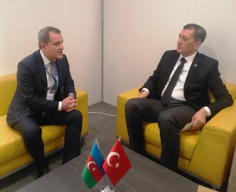 Ceyhun Bayramov Türkiyə, Malayziya və rusiyalı həmkarı ilə - GÖRÜŞDÜ
