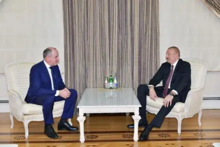 İlham Əliyev Raşid Temrezovu qəbul etdi - FOTO - YENİLƏNDİ