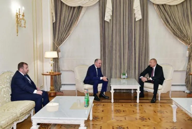 İlham Əliyev Raşid Temrezovu qəbul etdi - FOTO - YENİLƏNDİ
