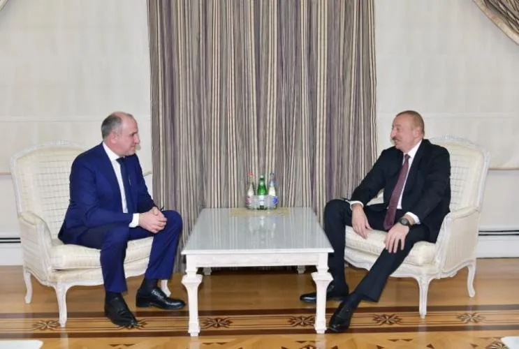 İlham Əliyev Raşid Temrezovu qəbul etdi - FOTO - YENİLƏNDİ