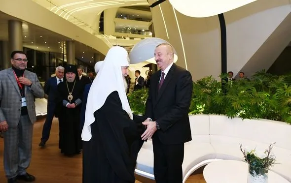 Prezident İlham Əliyev qonaqların şərəfinə ziyafət verdi - -FOTOLAR