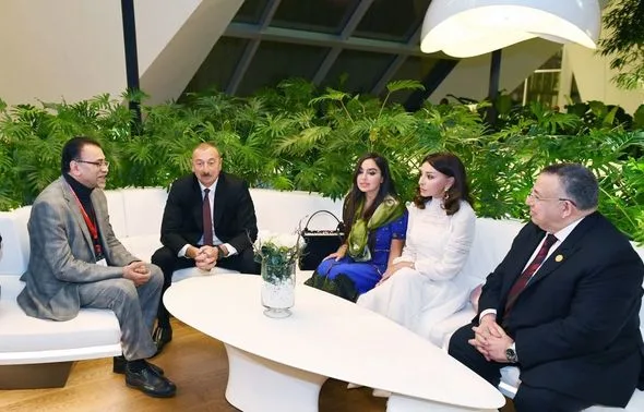 Prezident İlham Əliyev qonaqların şərəfinə ziyafət verdi - -FOTOLAR